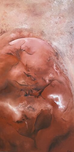 Essence volcanique par Sylvie Roy, Peinture en vente sur Singulart