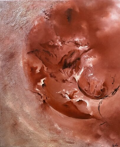 Souffle de la Terre by Sylvie Roy, Painting for Sale on Singulart