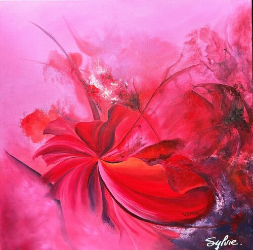 Là où la vie prend feu by Sylvie Roy, Painting for Sale on Singulart
