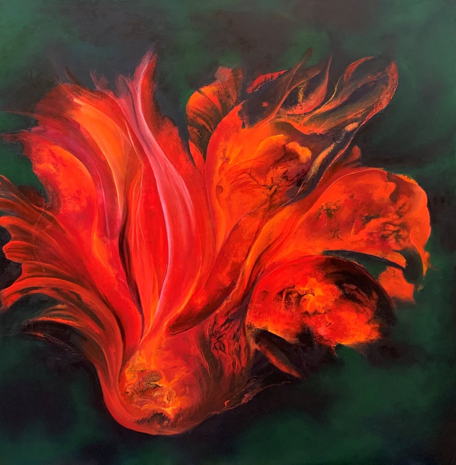 Eclosion de feu Sylvie Roy