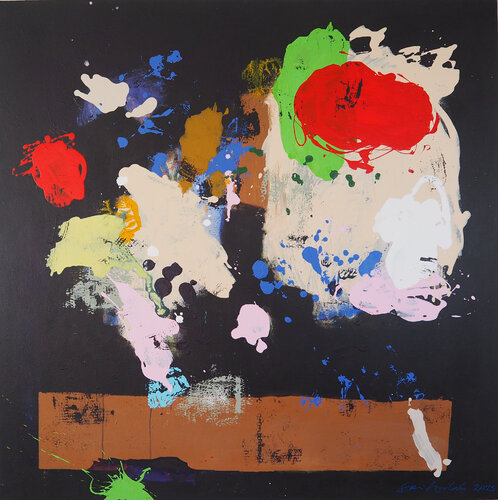 Dark am I, yet lovely van Sari Moilala, Schilderij te koop op Singulart