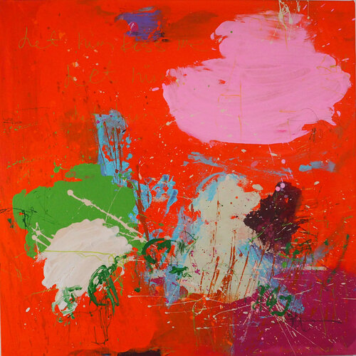 Let him kiss me van Sari Moilala, Schilderij te koop op Singulart