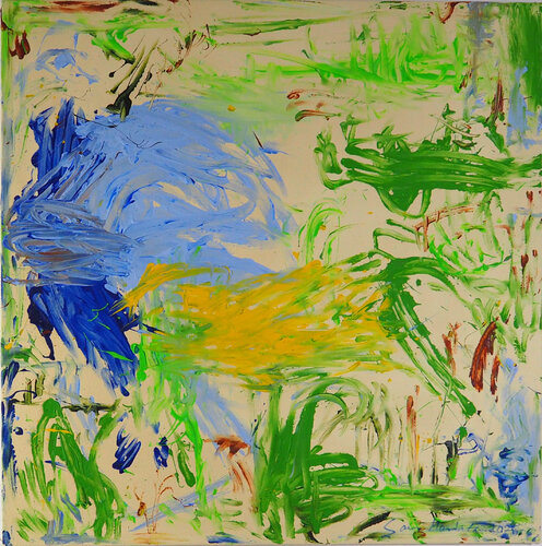 How I feel the sounds van Sari Moilala, Schilderij te koop op Singulart