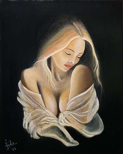 Contemplazione dell'anima by FIdia Farinella, Painting for Sale on Singulart