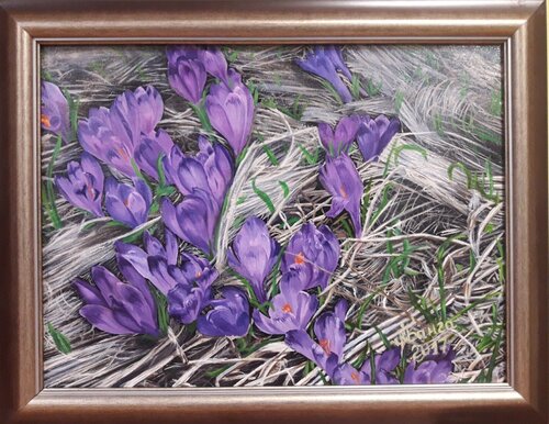 First Touch of Spring de Marija Venclova, Pintura a la venta en Singulart