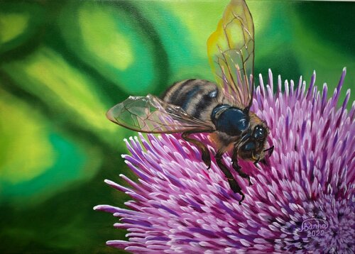 Queen of Pollen di Marija Venclova, Pittura in vendita su Singulart