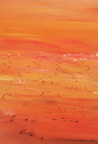 Luce ardente by Ilaria Sperotto, 회화 for Sale on Singulart