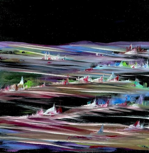 Black Sky di Ilaria Sperotto, Pittura in vendita su Singulart