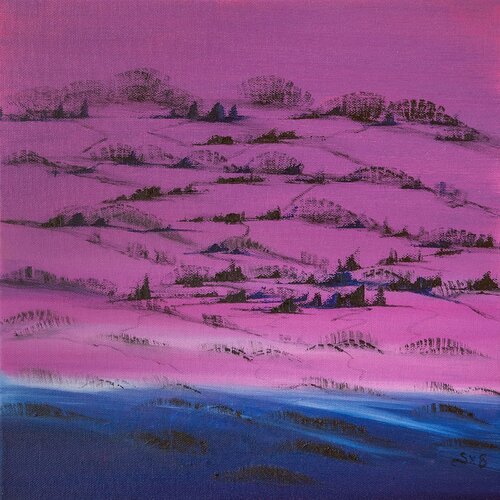 Fiume nel viola Ilaria Sperotto