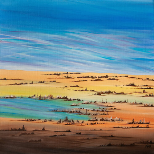 EN GEDI van Ilaria Sperotto, Schilderij te koop op Singulart