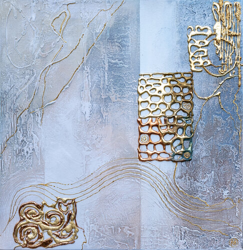 "LIQUID METAL"              Emboss Art von Vitaly Moiseev, Malerei kaufen auf Singulart