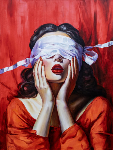 "SURPRISE” di Vitaly Moiseev, Pittura in vendita su Singulart