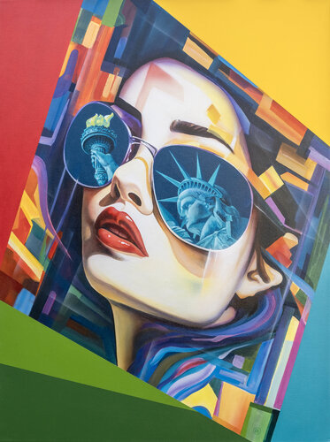 “POLAROID MEMORY” von Vitaly Moiseev, Malerei kaufen auf Singulart