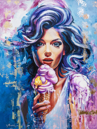 “COOL DELIGHT” van Vitaly Moiseev, Schilderij te koop op Singulart