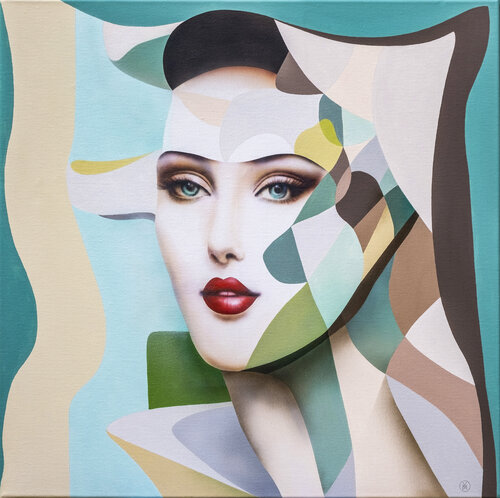 "PORTRAIT OF ELEGANCE" von Vitaly Moiseev, Malerei kaufen auf Singulart