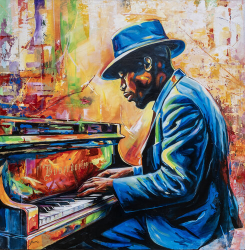 "Heart's Melody" von Vitaly Moiseev, Malerei kaufen auf Singulart