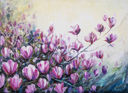"Full Bloom" von Vitaly Moiseev, Malerei kaufen auf Singulart