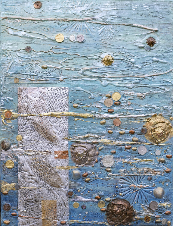 "TREASURE of TWO OCEANS"            Emboss Art Artwork Vitaly Moiseev