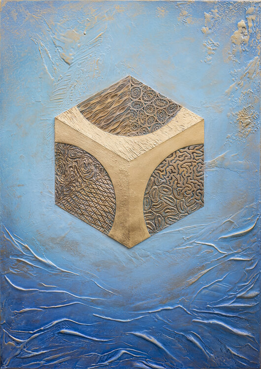 "Underwater Secrets"           Emboss Art Vitaly Moiseev