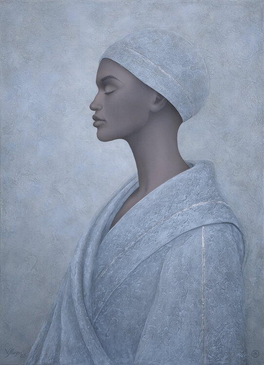 Echoes of Silence – "Silent Alignment" This original artwork is part of the Emboss Art series and is exclusively available through Singulart. Vitaly Moiseev