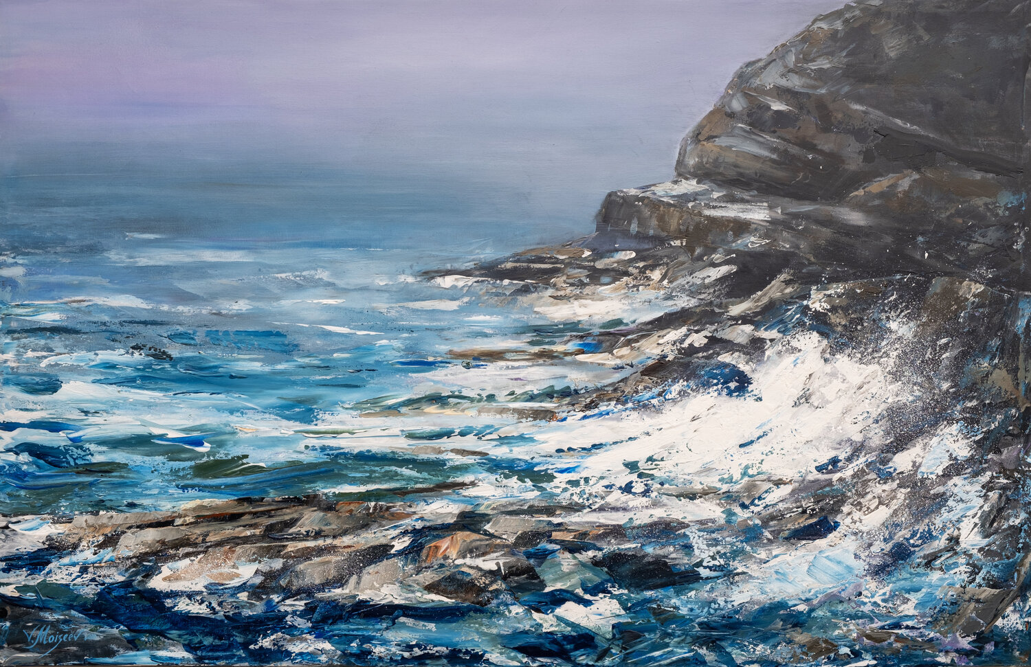 "Calming Sea" Vitaly Moiseev