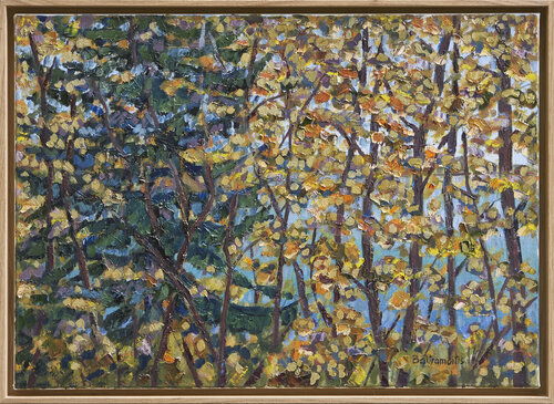 Forest Patterns – Fellerich by Sigitas Baltramaitis, 油畫 for Sale on Singulart