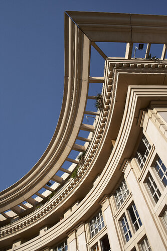 Curves of Modern Classicism – Antigone, Montpellier by Sigitas Baltramaitis, Photography for Sale on Singulart
