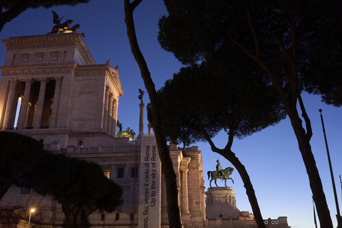 Blue Hour in Rome by Sigitas Baltramaitis, Photography for Sale on Singulart