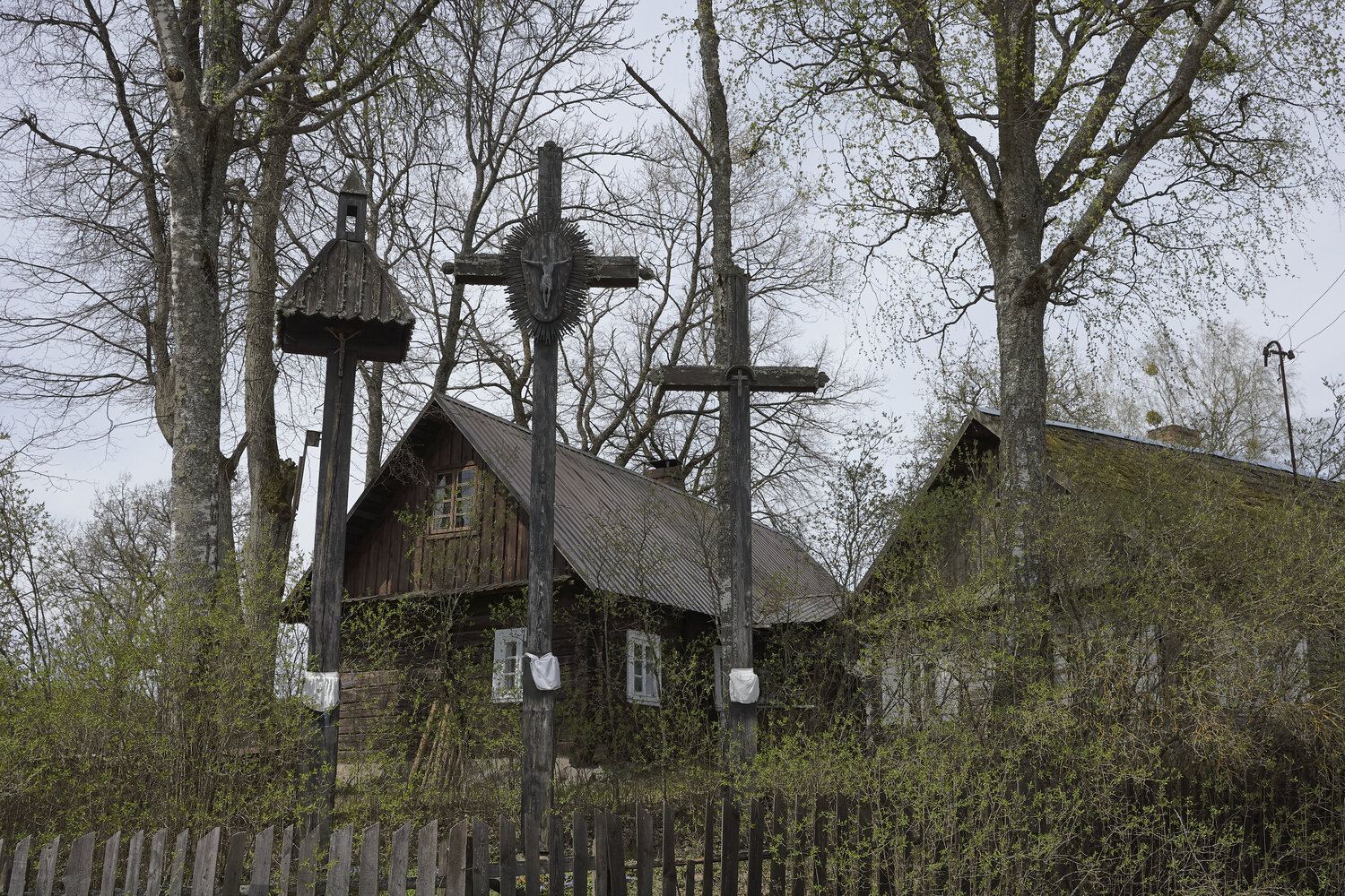 Silent Crosses of Zervynos Sigitas Baltramaitis Fotografie zu verkaufen