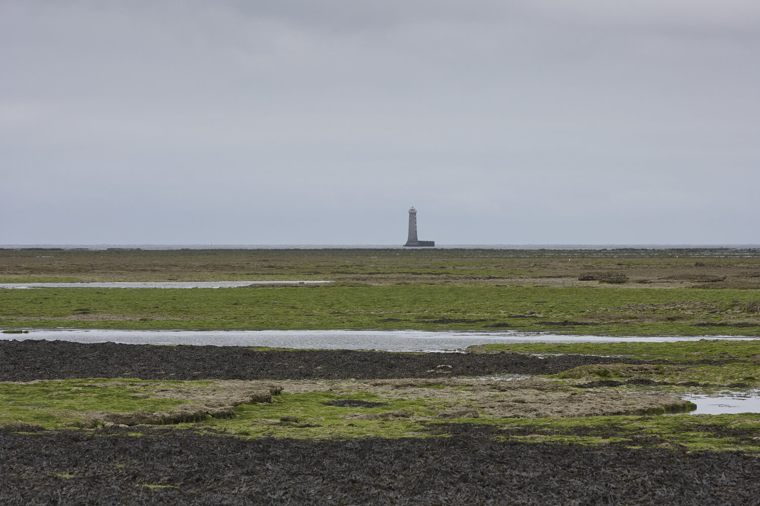 Low Tide Silence, Phare des Baleineaux 02 Sigitas Baltramaitis Fotografie zu verkaufen