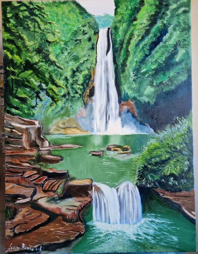 Foresta pluviale van luca Ripamonti, Schilderij te koop op Singulart