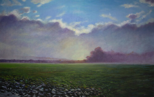 Skyfield di Wolfango Chiappella, Pittura in vendita su Singulart