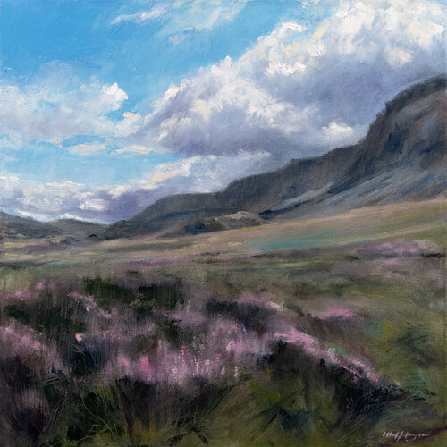 Blooming Heather di Wolfango Chiappella, Pittura in vendita su Singulart