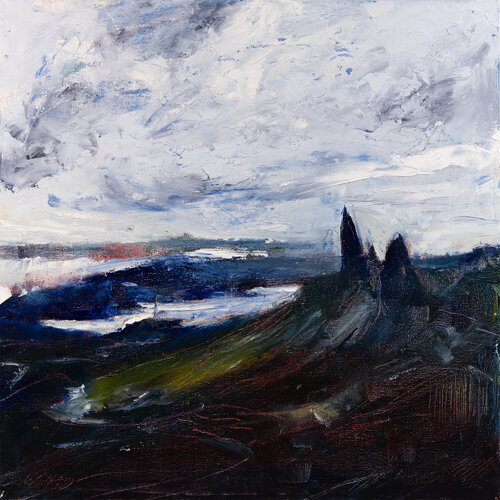 Under the Storr par Wolfango Chiappella, Peinture en vente sur Singulart