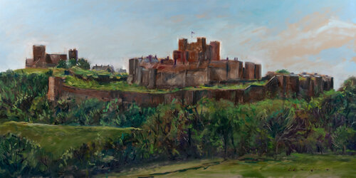 Dover Castle Shift di Wolfango Chiappella, Pittura in vendita su Singulart