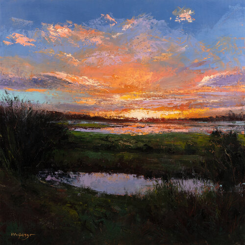 Darkwater di Wolfango Chiappella, Pittura in vendita su Singulart