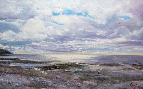 Douglas Beach di Wolfango Chiappella, Pittura in vendita su Singulart