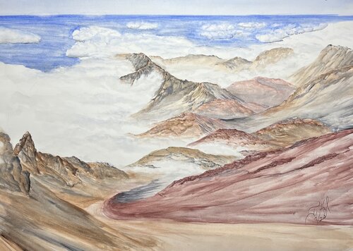 Haleakala above the Clouds John Hazel