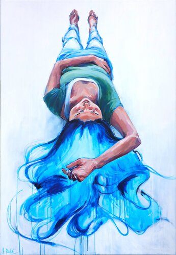 Dimensionen 4 - Werk meiner Diplomarbeit: Dimensionen 437 by Stephanie Balih, 絵画 for Sale on Singulart