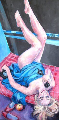 Amazone- A ma zone von Stephanie Balih, Malerei kaufen auf Singulart