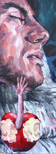 Dornroser van Stephanie Balih, Schilderij te koop op Singulart