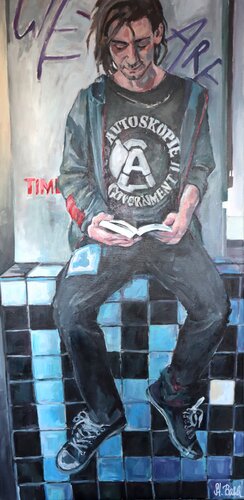 We are Autoskopie van Stephanie Balih, Schilderij te koop op Singulart