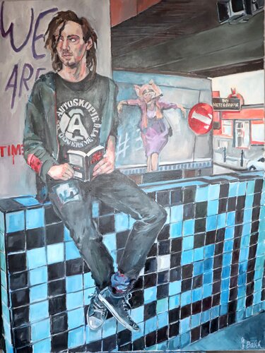 We are Heteroskopie van Stephanie Balih, Schilderij te koop op Singulart