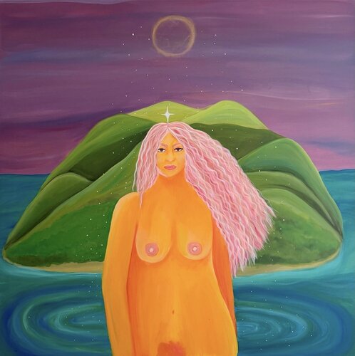 New Moon di Brittany Key, Pittura in vendita su Singulart