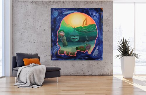 It´s borrowed #2 di Christian Daugaard, Pittura in vendita su Singulart