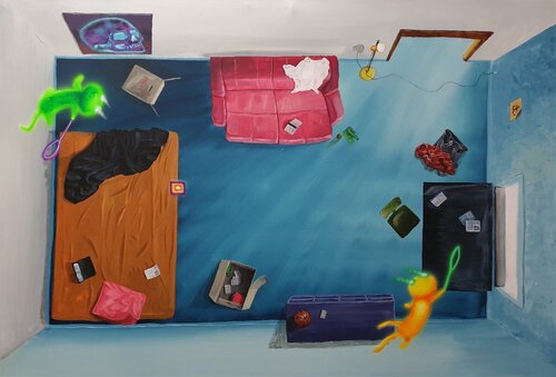 Room di Christian Daugaard, Pittura in vendita su Singulart
