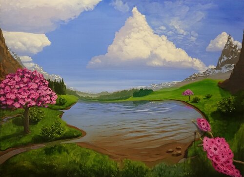 The dream #1 von Christian Daugaard, Malerei kaufen auf Singulart