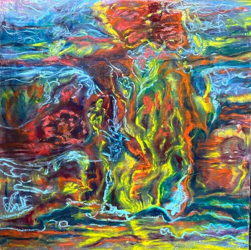 All at Once van Irina Movmyga, Schilderij te koop op Singulart