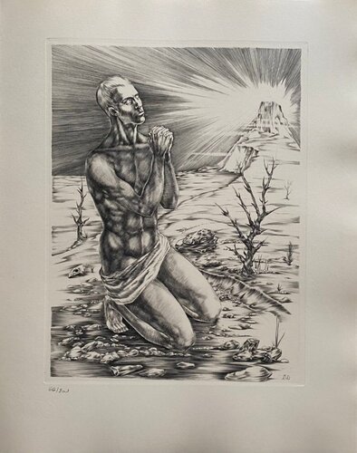 Un seul Dieu tu adoreras, et aimeras parfaitement von Marc Dautry, Druck kaufen auf Singulart