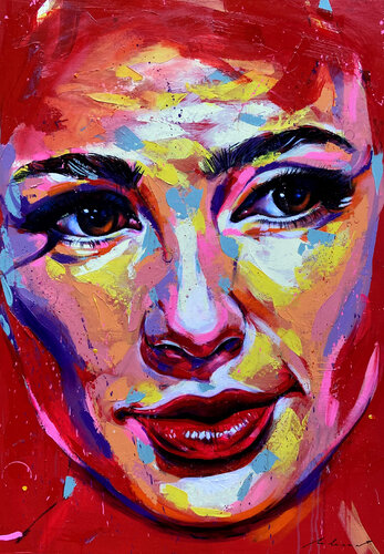 Leona II van Milenna Saraiva, Schilderij te koop op Singulart